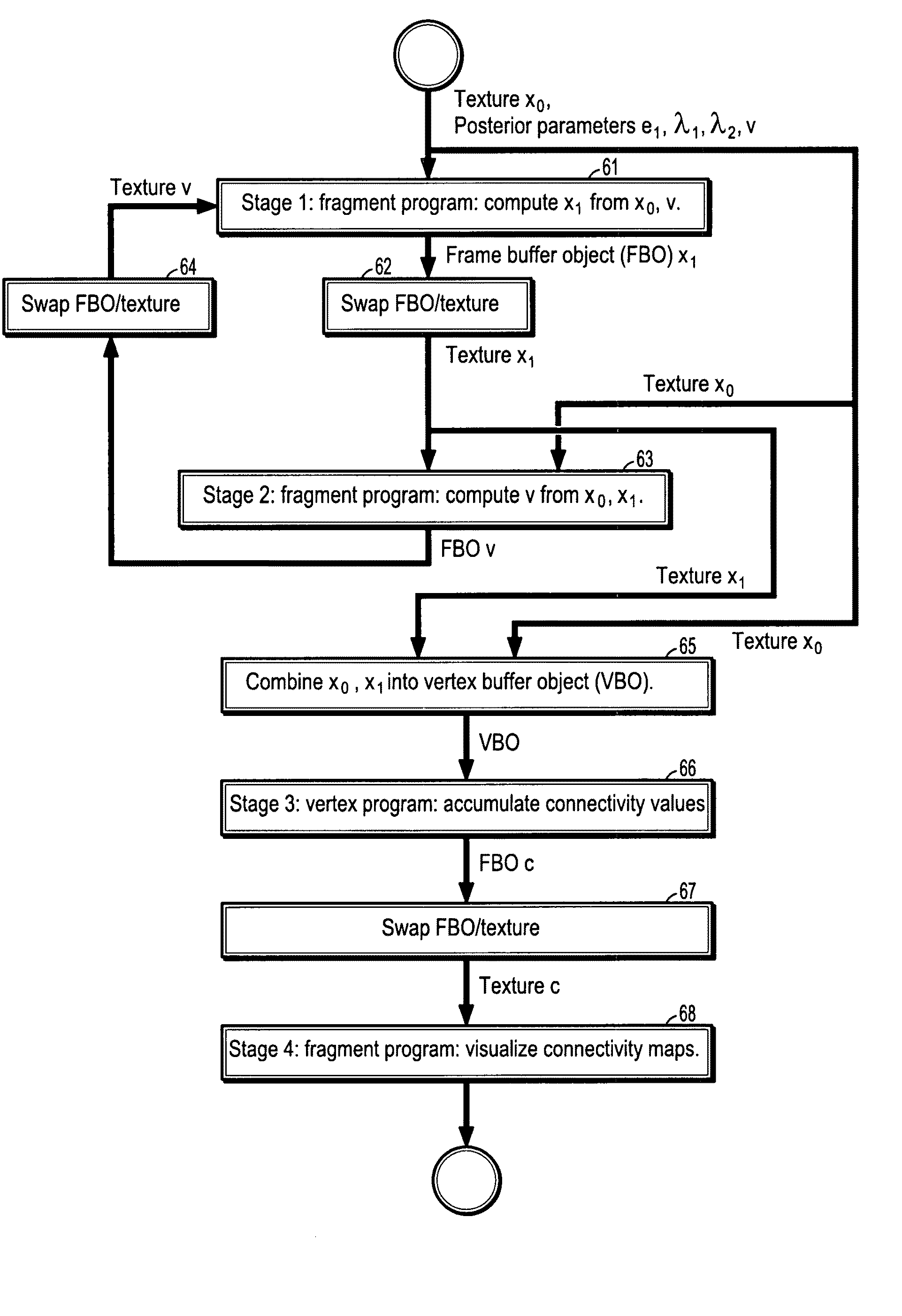 System and method for stochastic DT-MRI connectivity mapping on the GPU