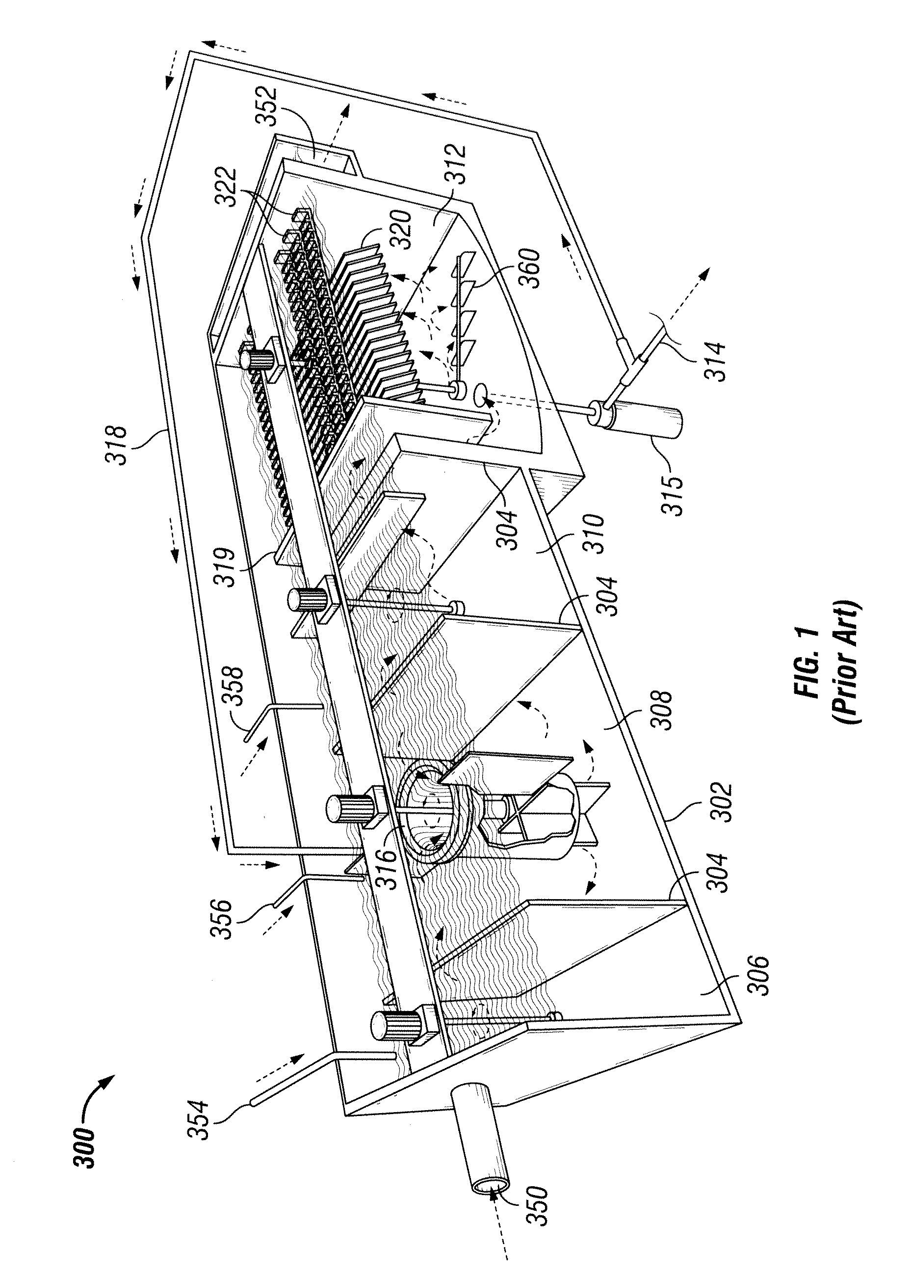 Method and apparatus for treating well flow-back and produced water or other wastewater