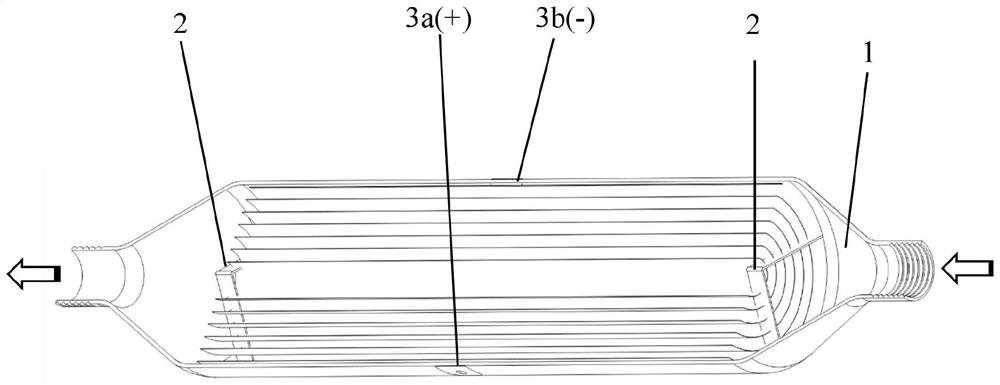 Real-time disinfectant manufacturing structure