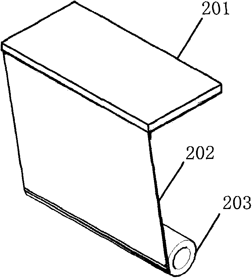 No-clean air filtration device and new and old filter screen replacement method thereof