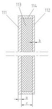 Multi-layer anti-blast protection structure on ship side