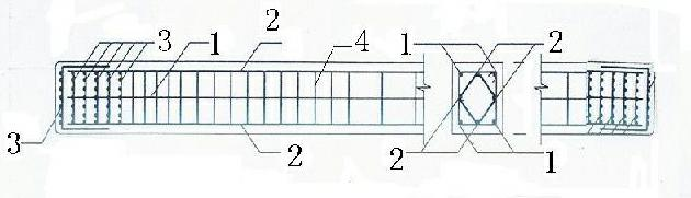 Fully prestressed concrete solidly hammered picket-free square pile