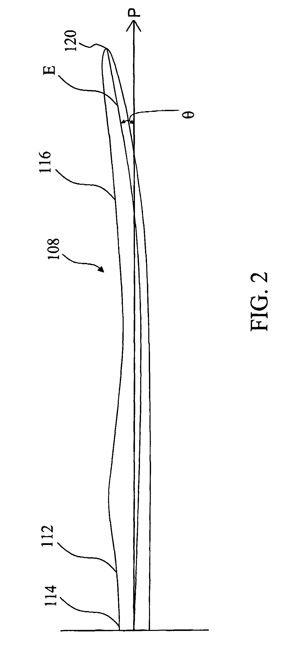 Wind turbine rotor blade with in-plane sweep and devices using same, and methods for making same