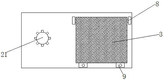 HDPE water supply pipe joint with filtering function