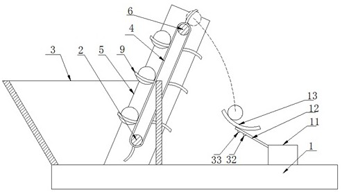 A pad ball training device for volleyball training