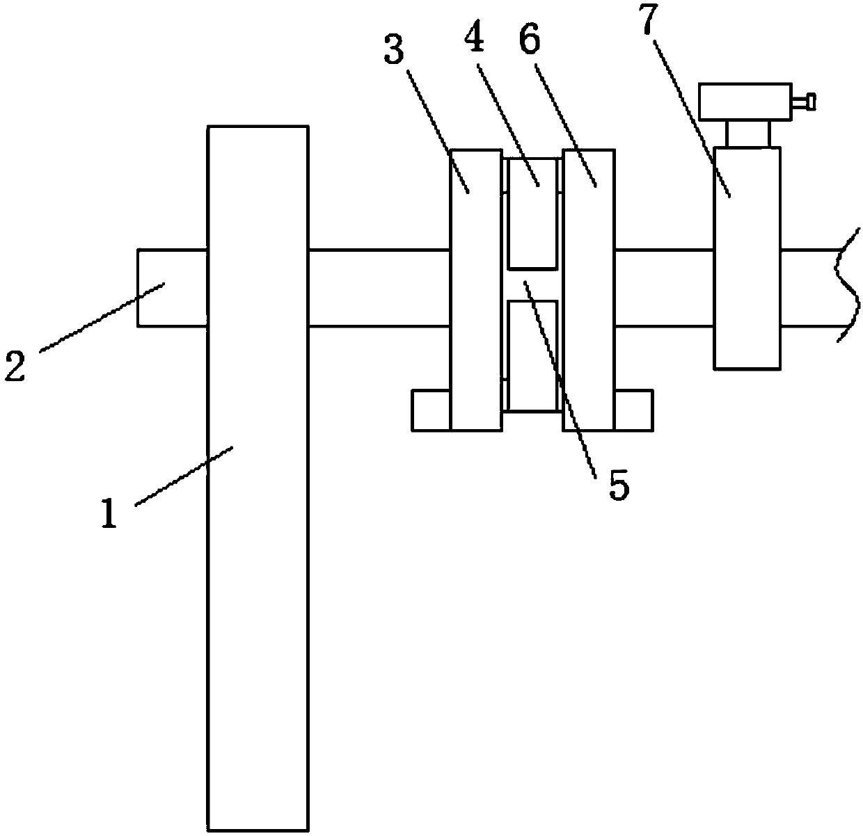 Actuating mechanism of mechanical shearing machine