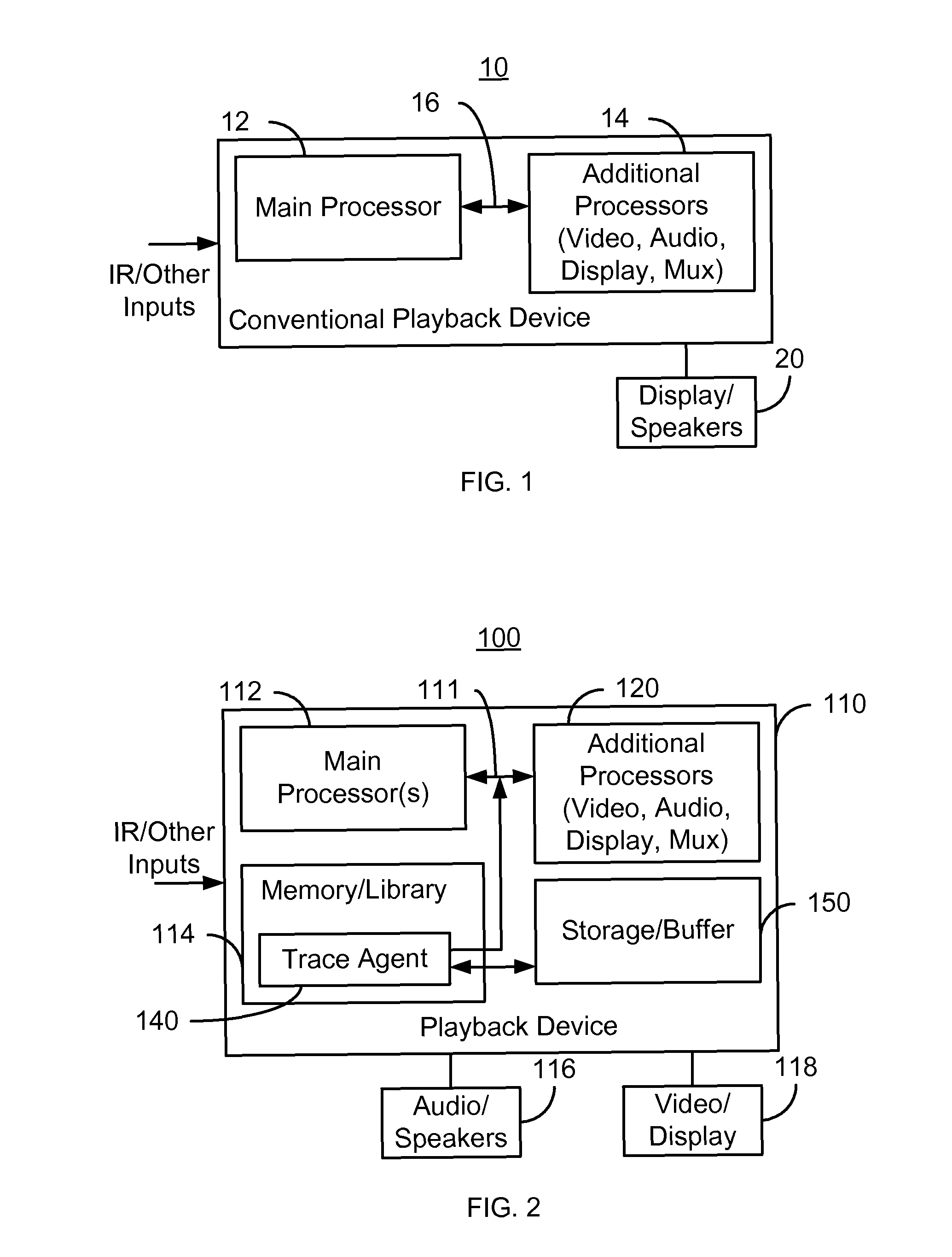 Methods and systems for monitoring quality of a video/audio playback device