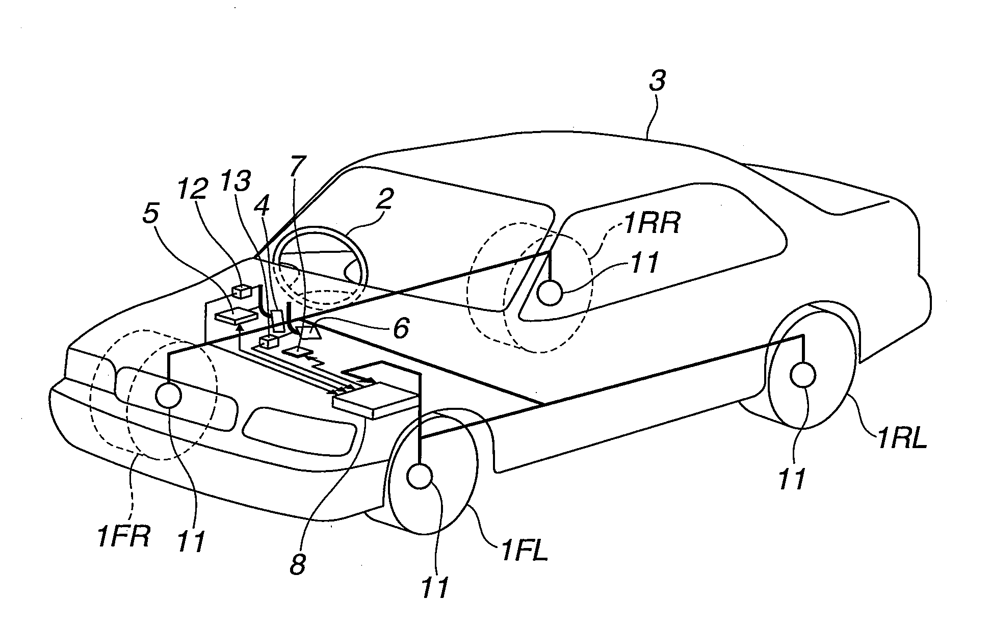 Vehicle body vibration damping control device