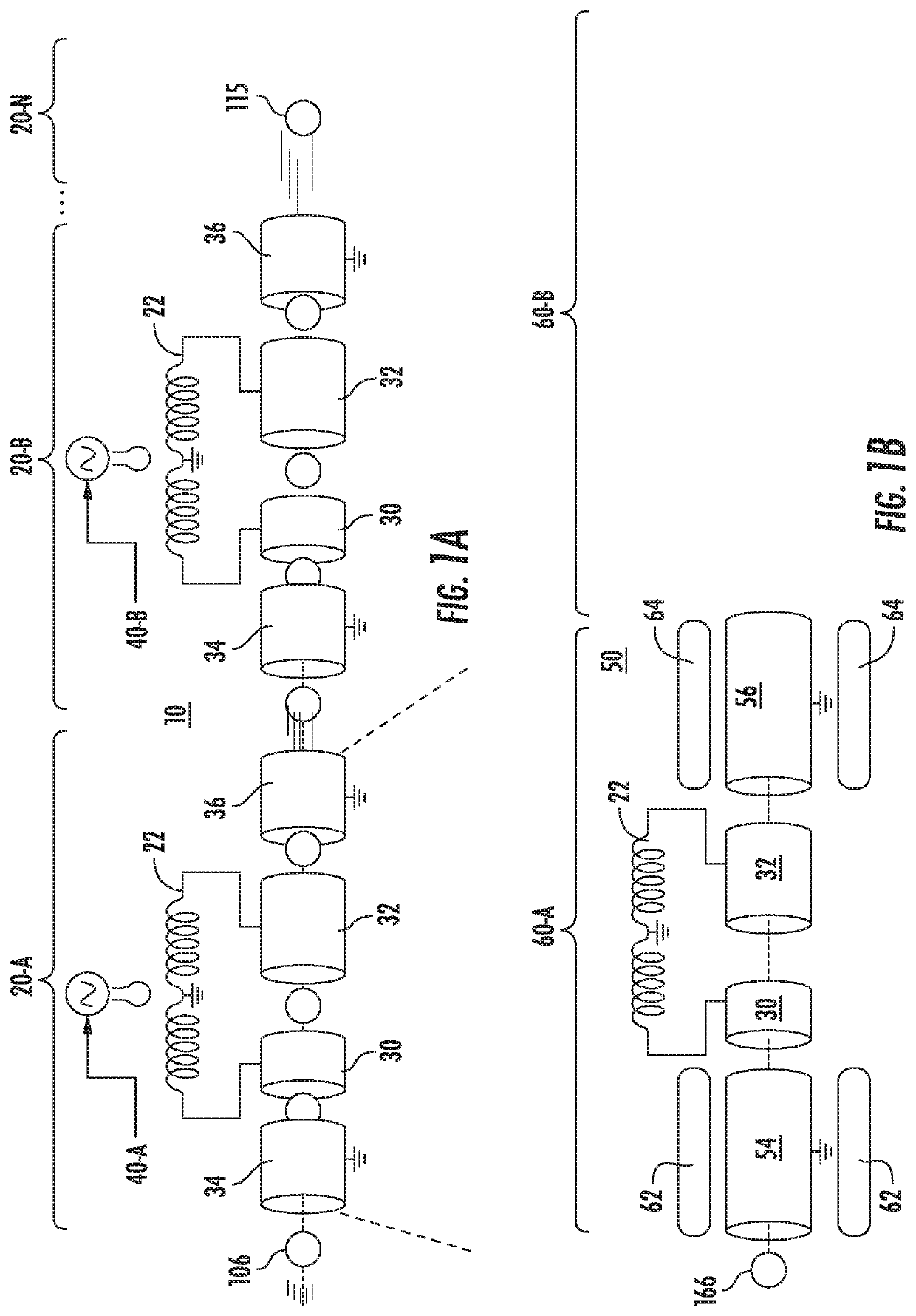 Ion implantation system and linear accelerator having novel accelerator stage configuration