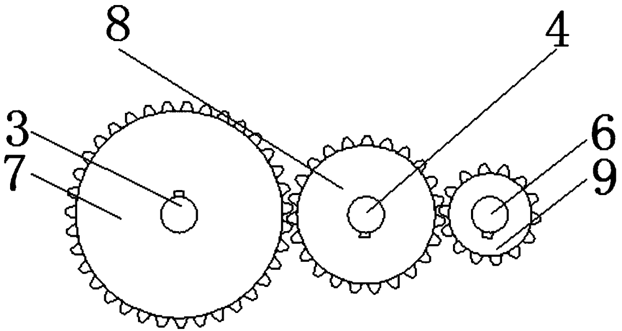 Simple speed changer for teaching