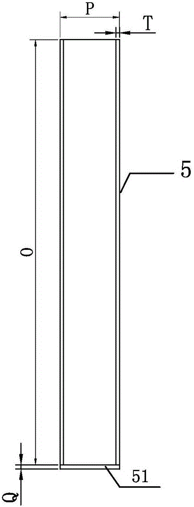 Vehicle travelling boundary inducing rod for low-visibility road