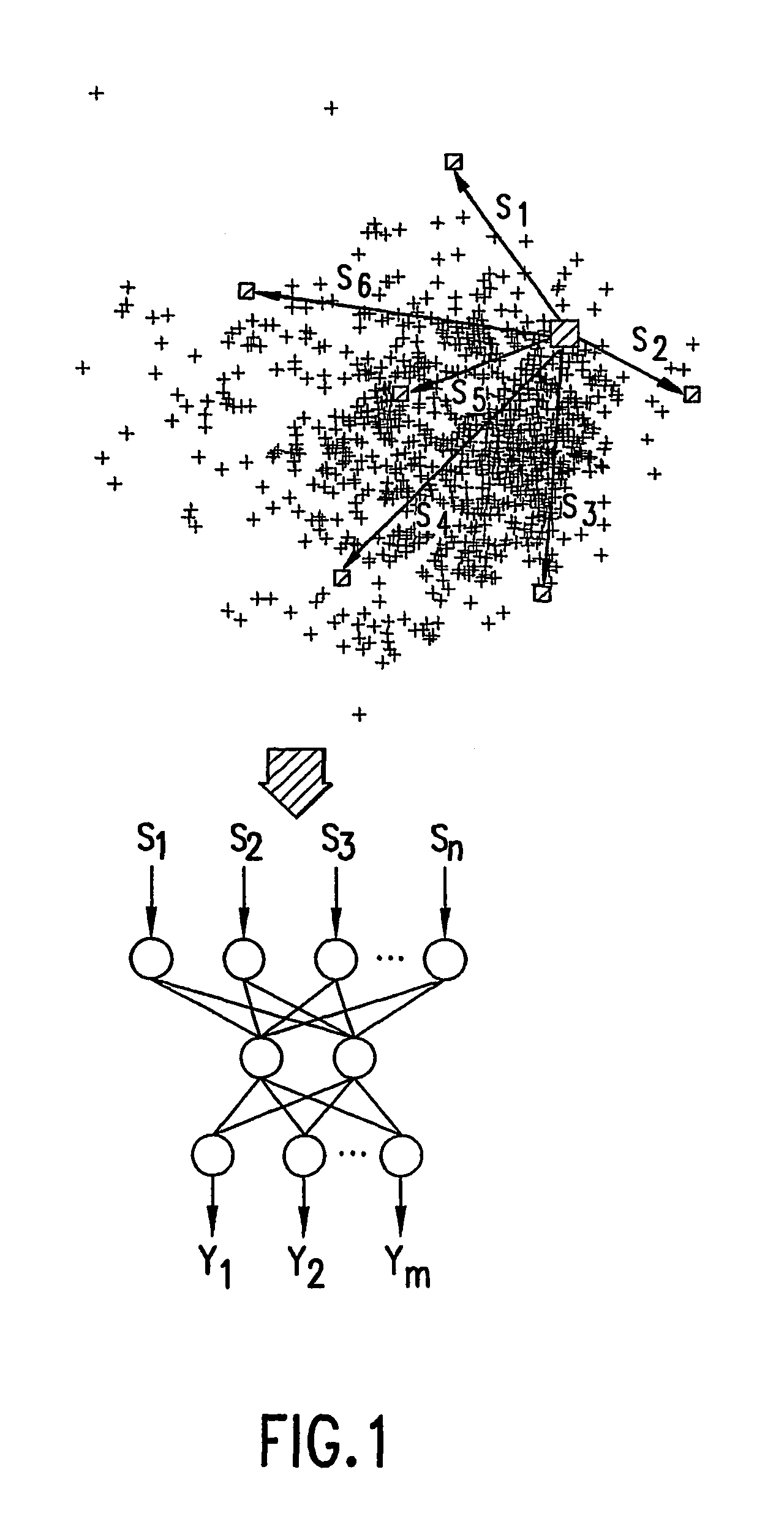 Method, system, and computer program product for representing object relationships in a multidimensional space