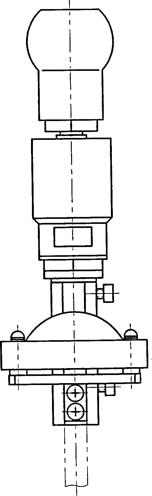 Detection apparatus for operation force on shift-handle and corresponding displacement