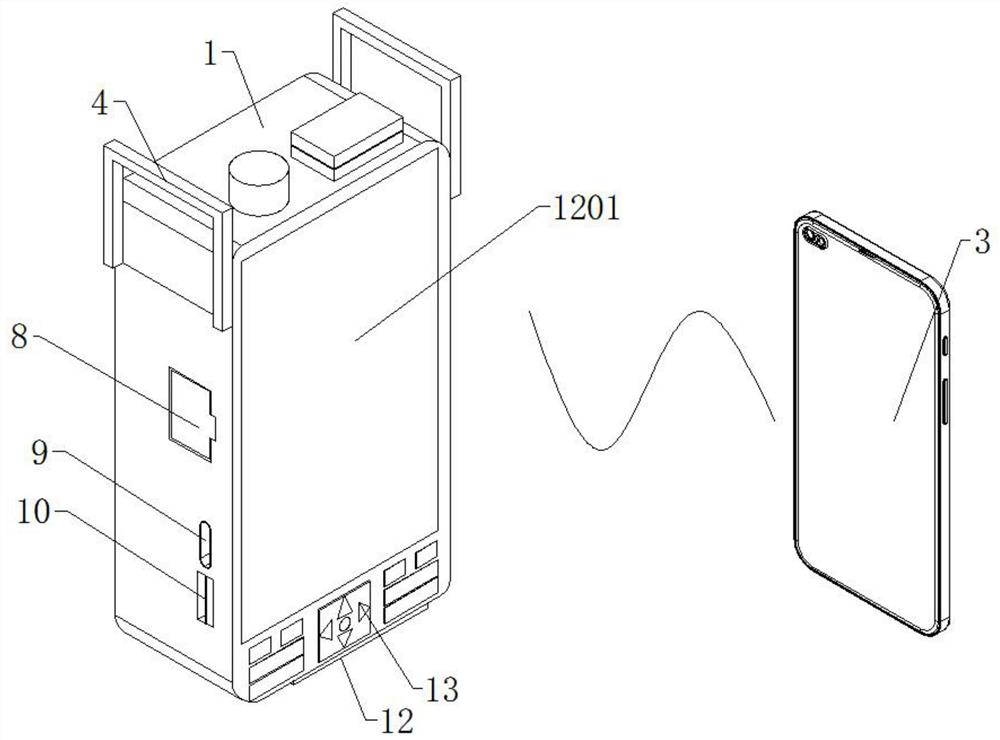 Mobile phone time domain reflectometer