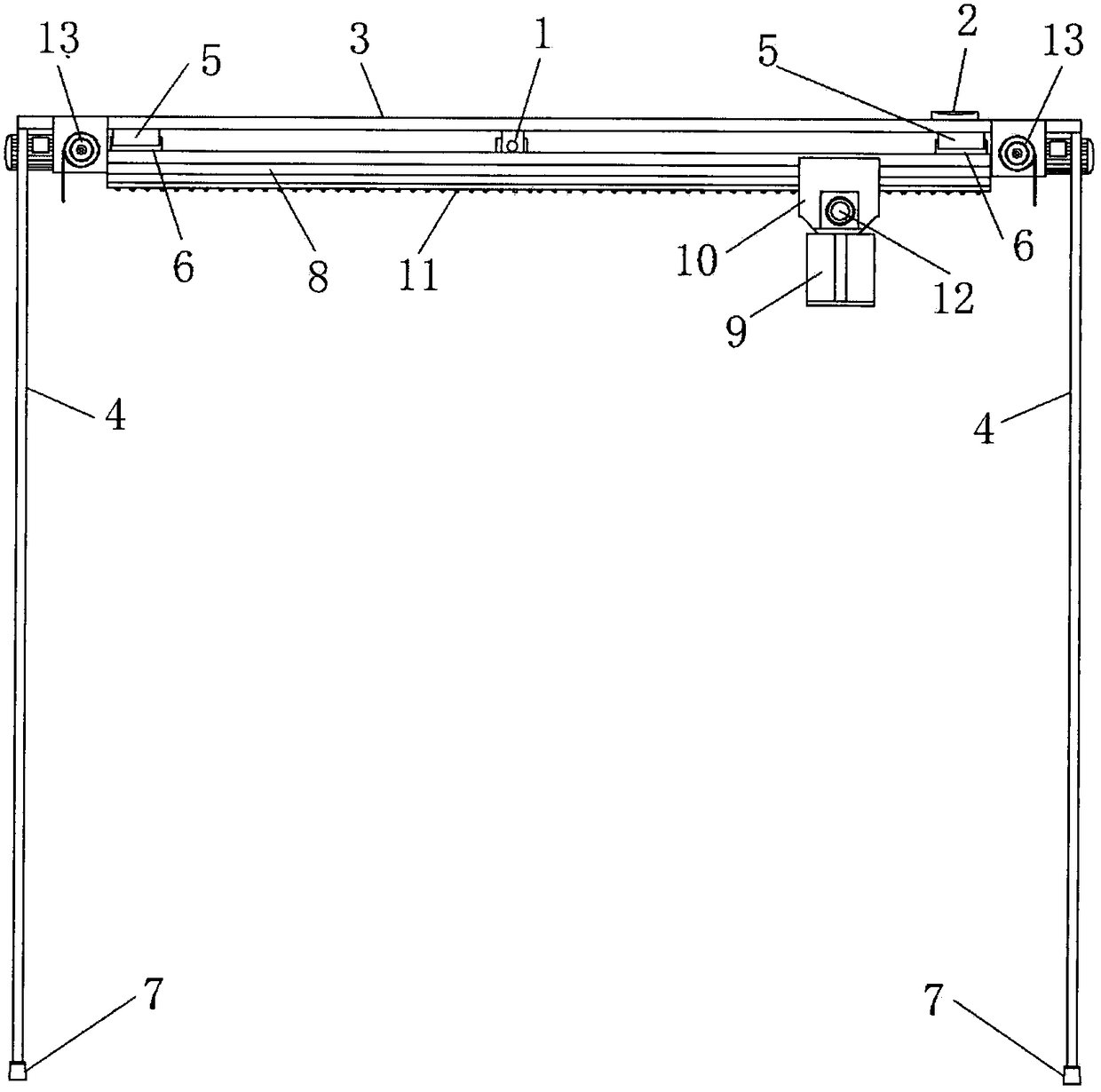 Observation device for growth height of plants in sample area and observation method