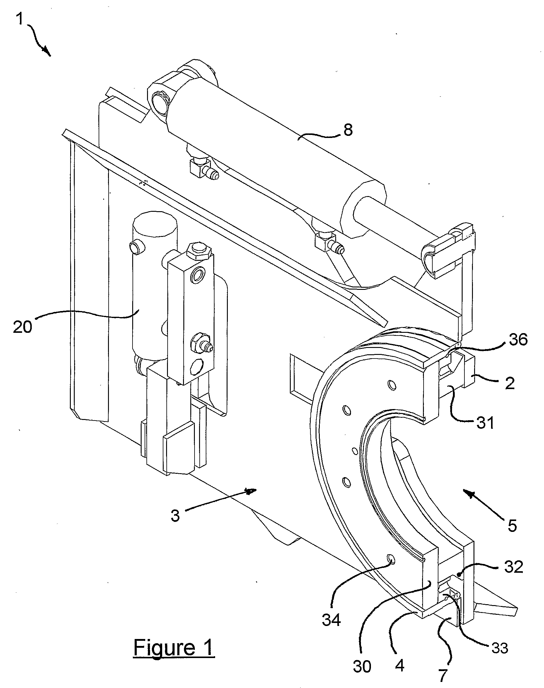 Tilting Accessory Hitch With Specific Bearing Design