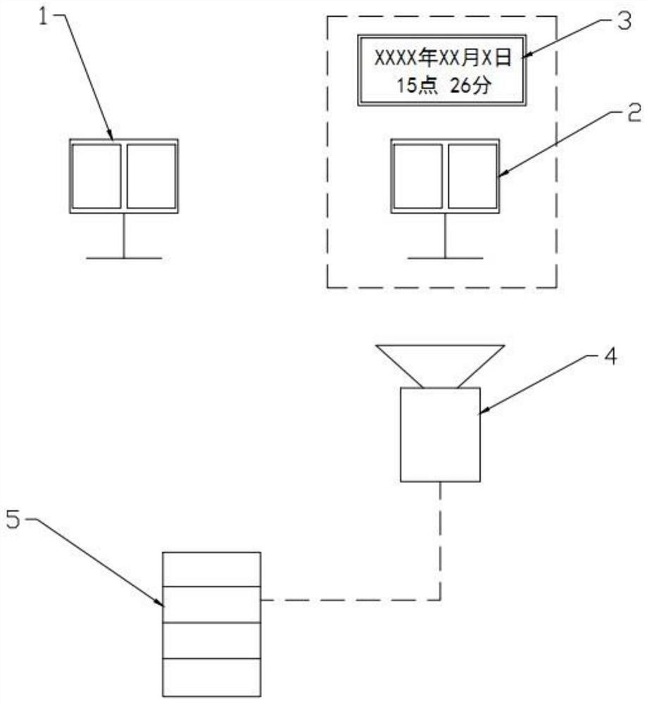 Method and device for shooting video evidence