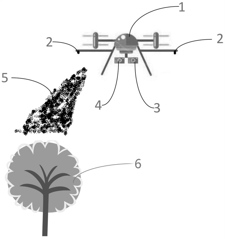 A real-time detection method for plant protection UAV spraying effect