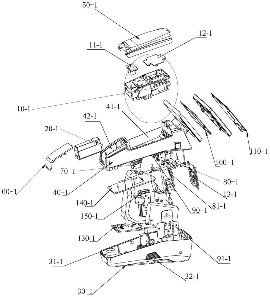 Continuous reaction device based on nucleic acid extraction, purification and amplification