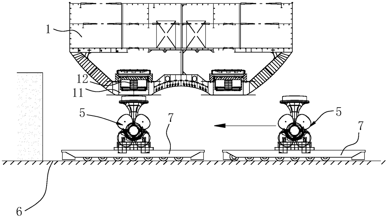 Mounting method of propulsion device
