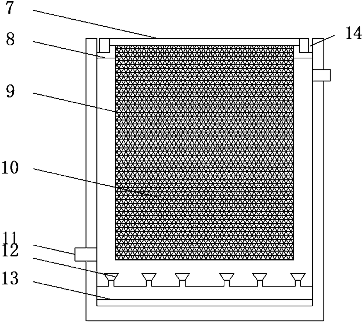 Enhanced coupling biofilm reactor