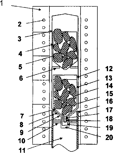 Method and device for growing germanium crystal
