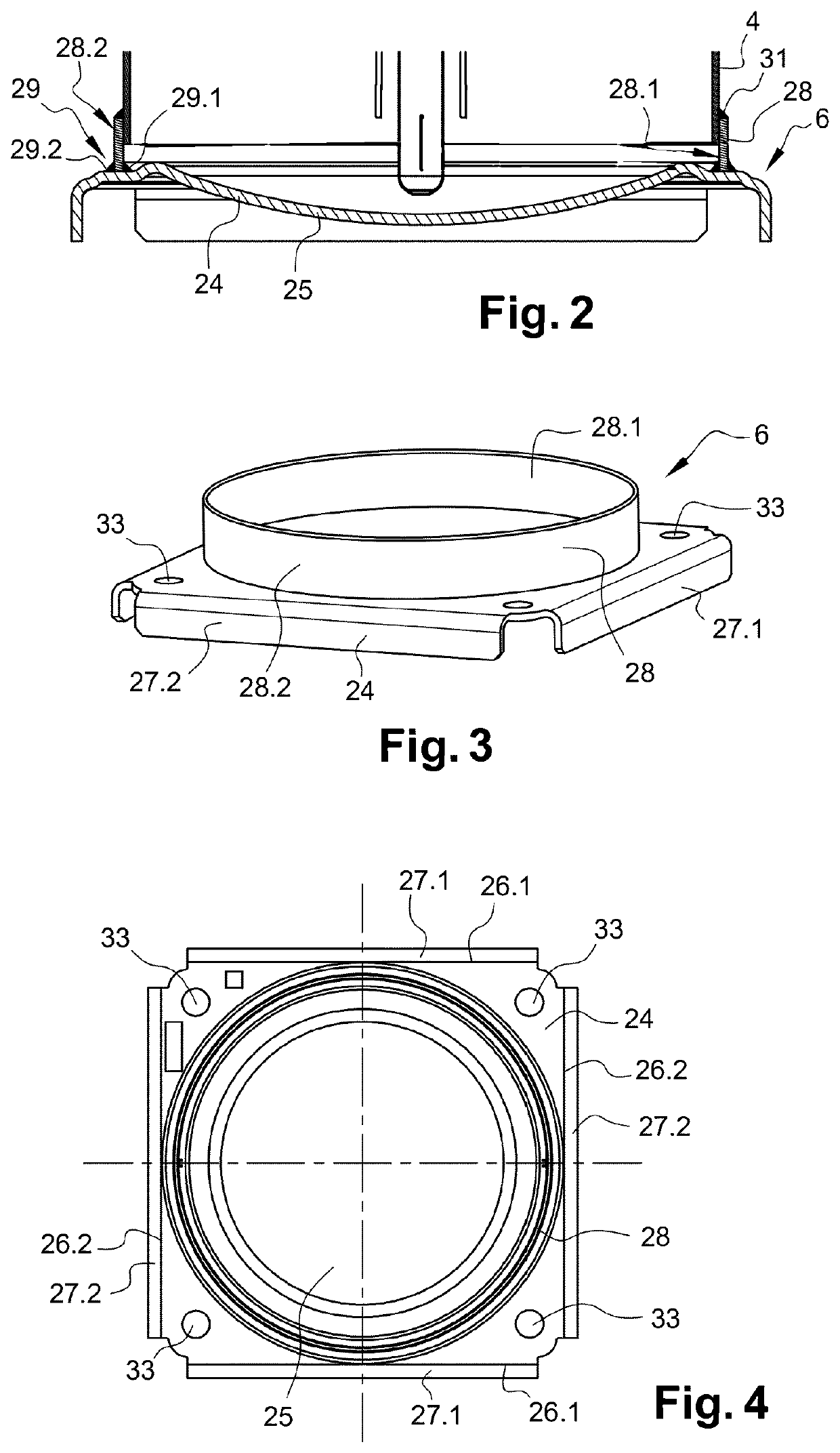 A scroll compressor including a baseplate having a mounting base and a cylindrical rim secured by a double-welded t-joint