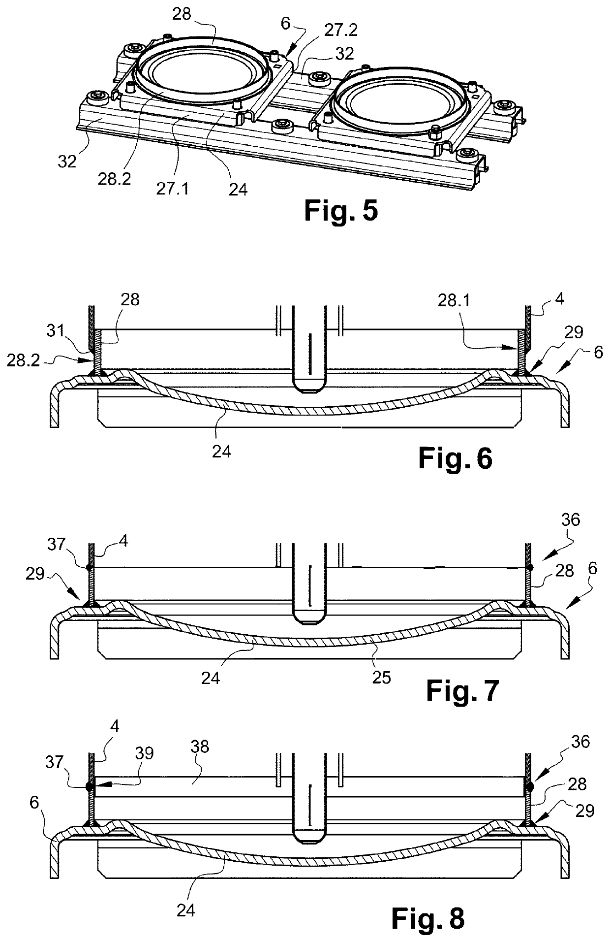 A scroll compressor including a baseplate having a mounting base and a cylindrical rim secured by a double-welded t-joint