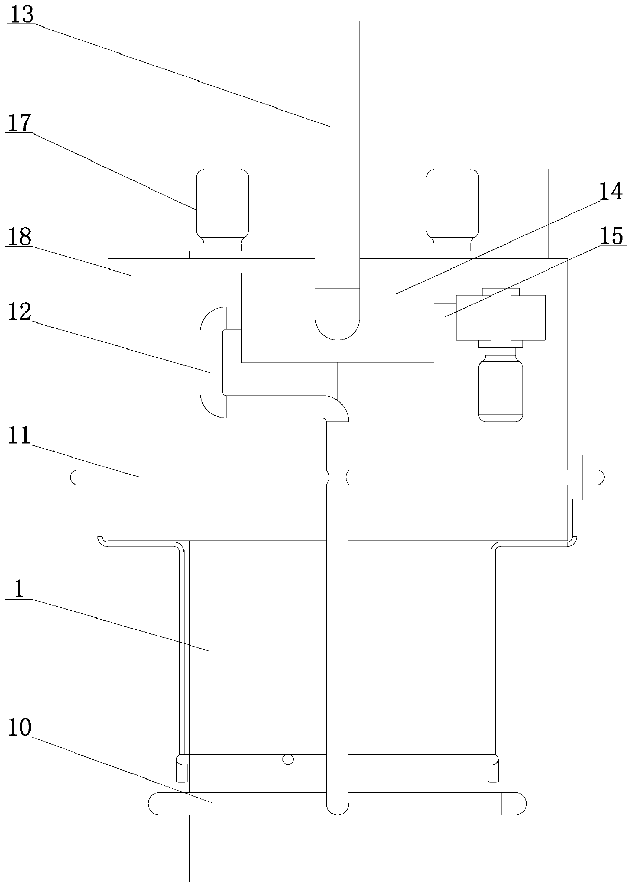 Quenching and tempering building furnace