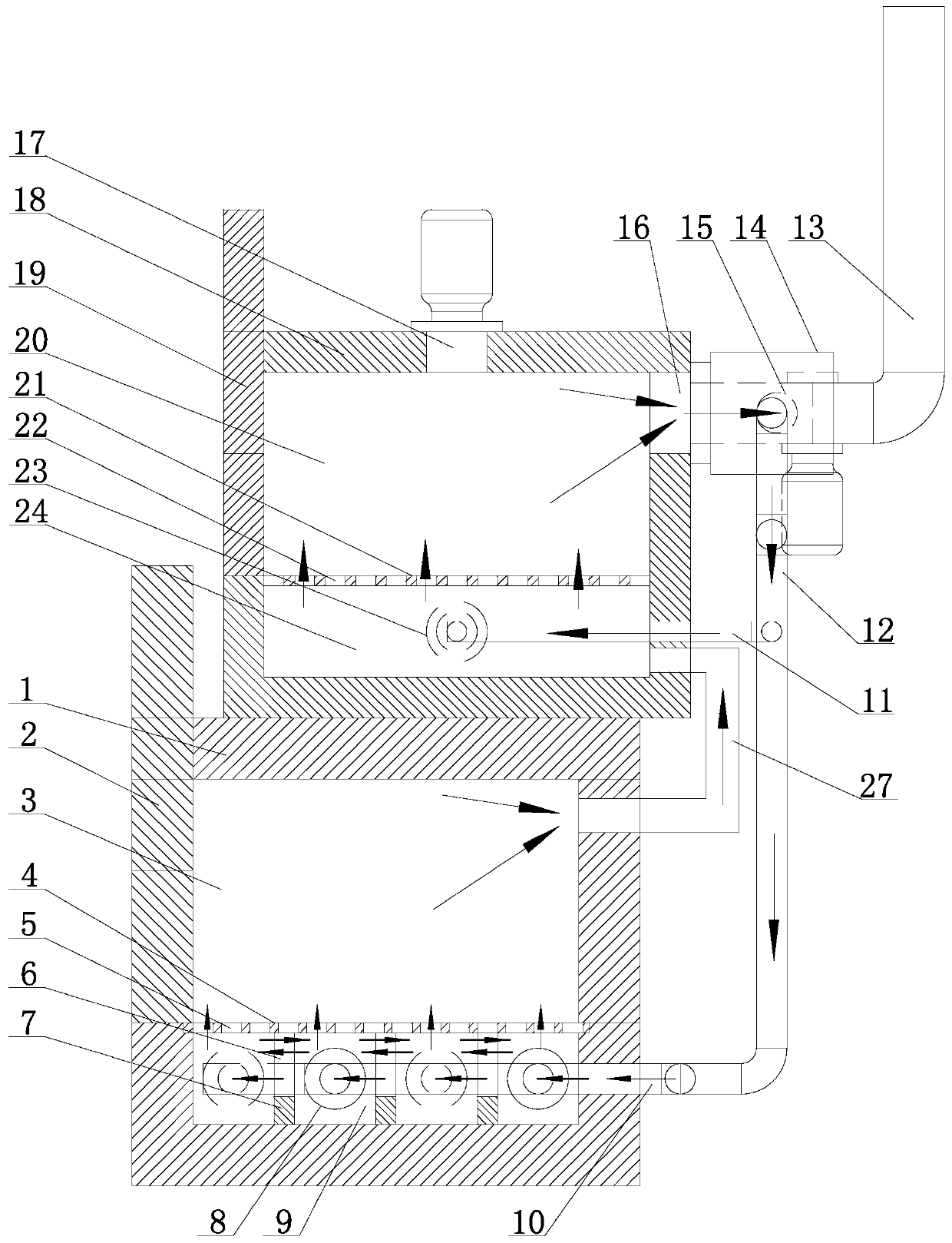 Quenching and tempering building furnace