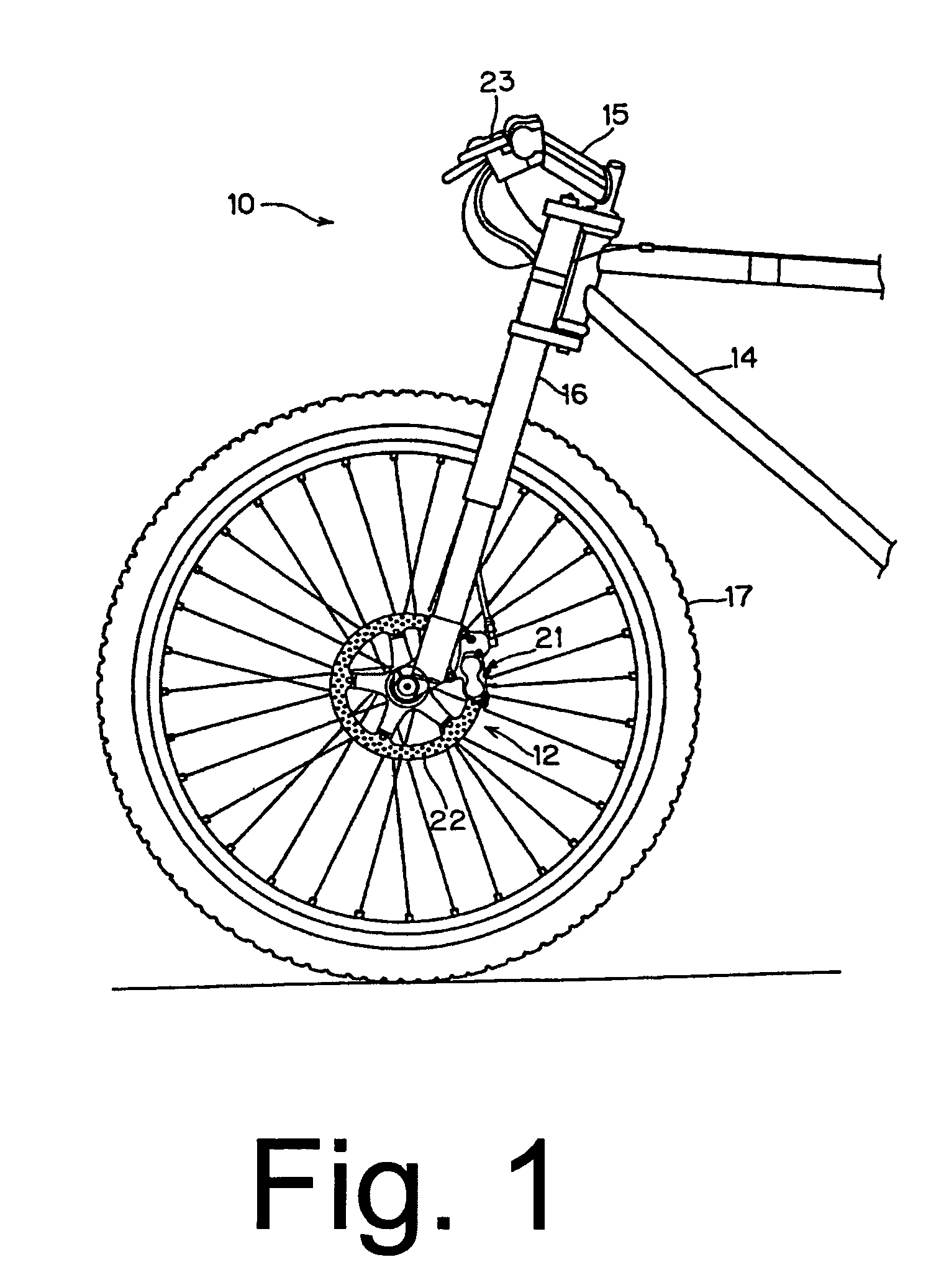 Bicycle disk brake apparatus with laminated components