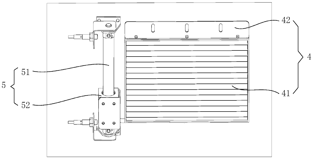 Automatic feeding heat preservation cabinet