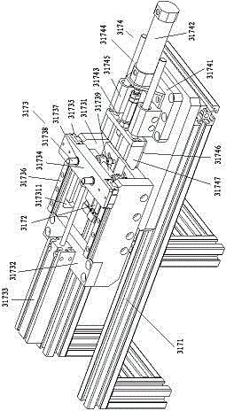 Rubber ring feeding mechanism of solenoid valve diaphragm assembly machine