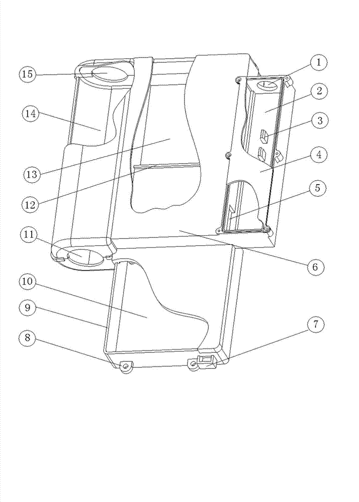 Inner casing of electric water heater