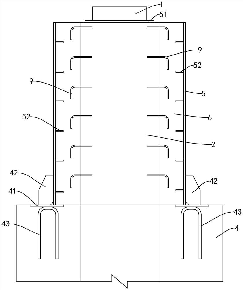 Pier column reinforcing and support replacing device