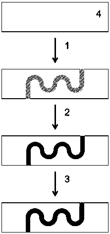 Method for integrating three-dimensional conductive metal micro-nano structure inside transparent material
