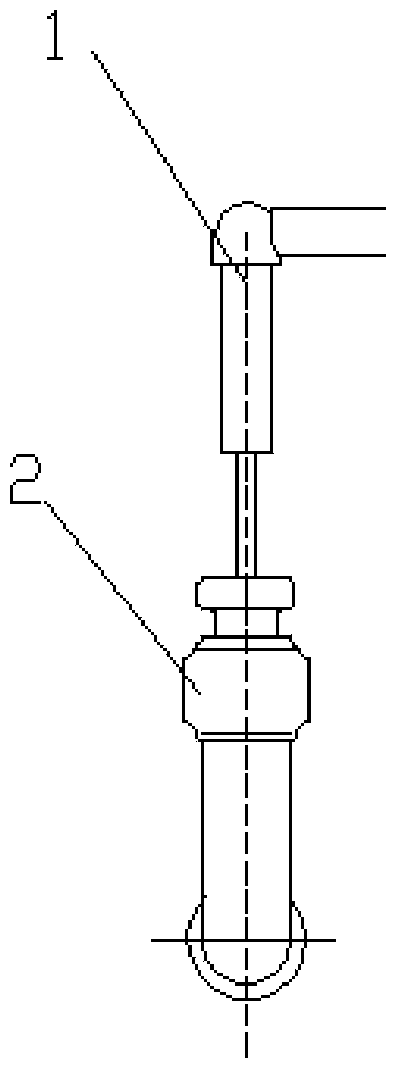 Cable for automobile door lock