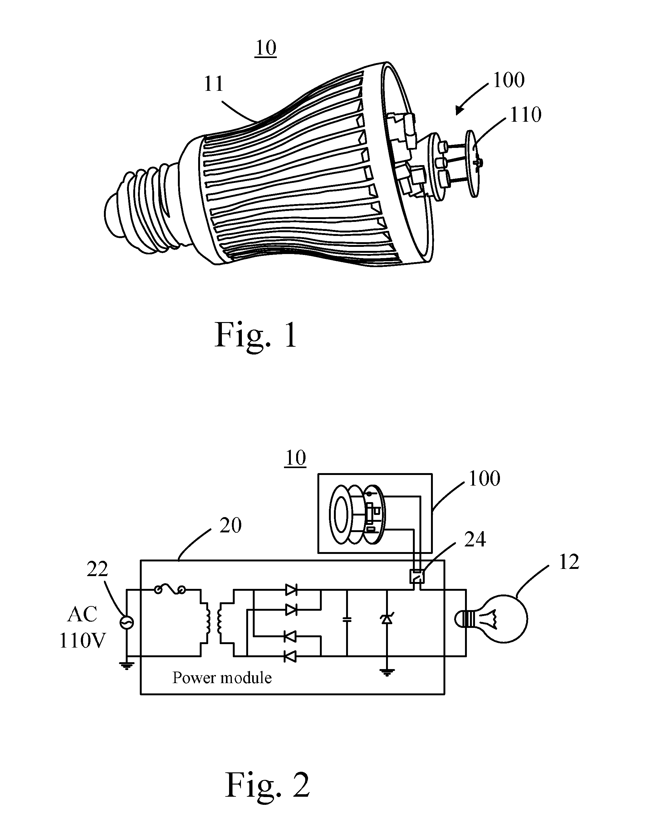 Lighting Device with Microwave Detection Function