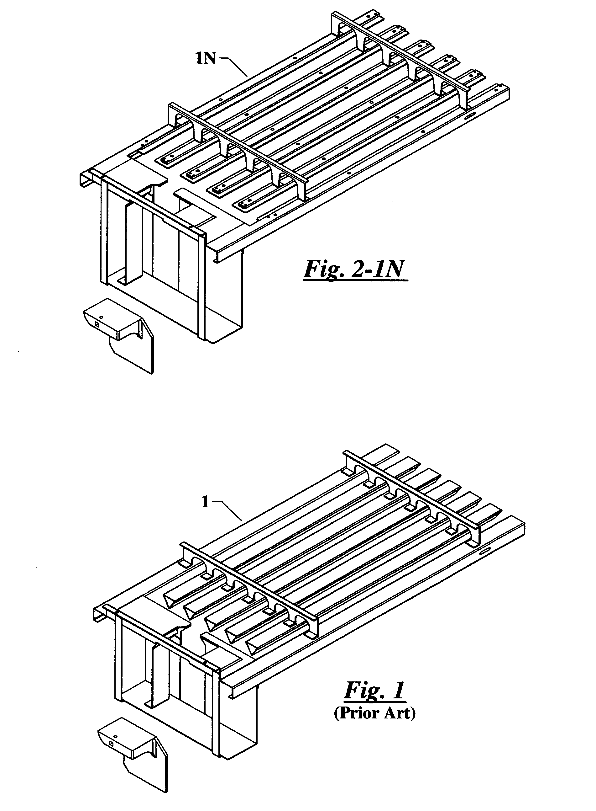 Interchangeable and changeable slider blade dispensing apparatus with adjustable saw tooth trough tray
