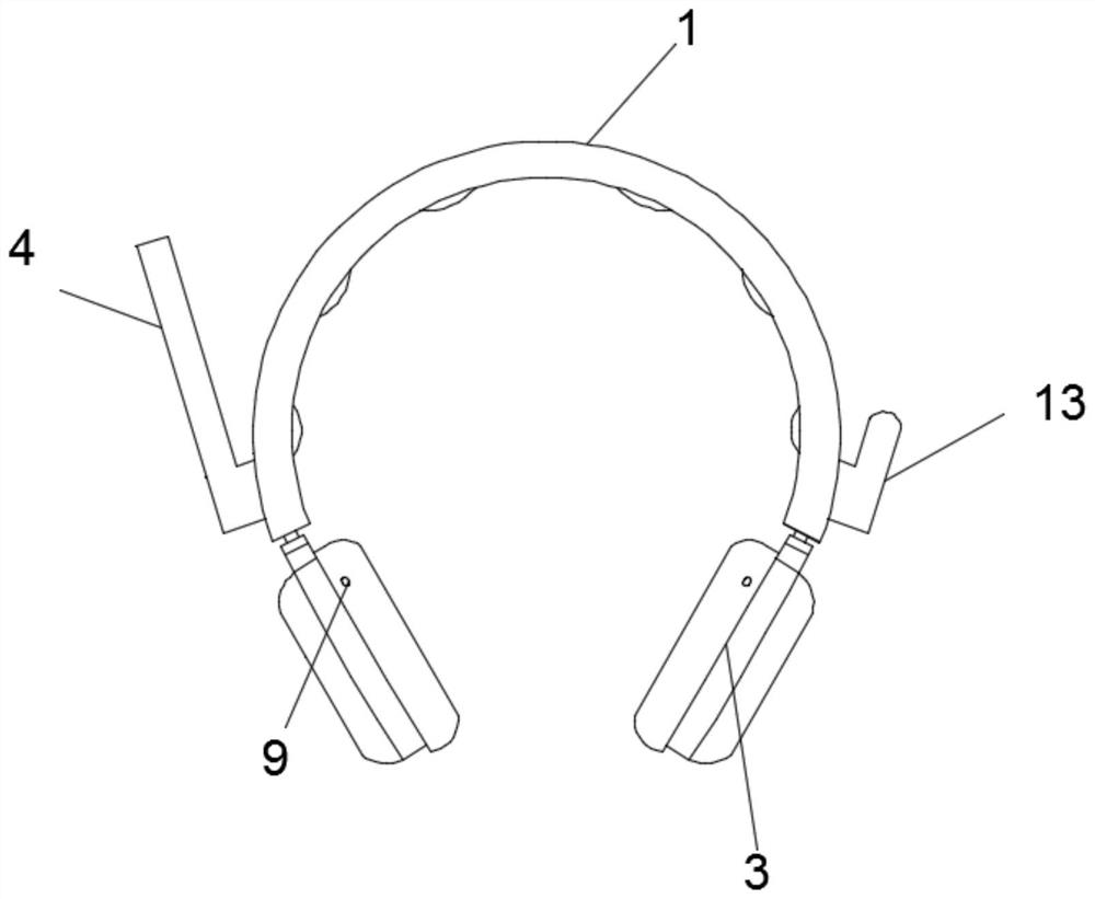Headphone with active noise reduction function