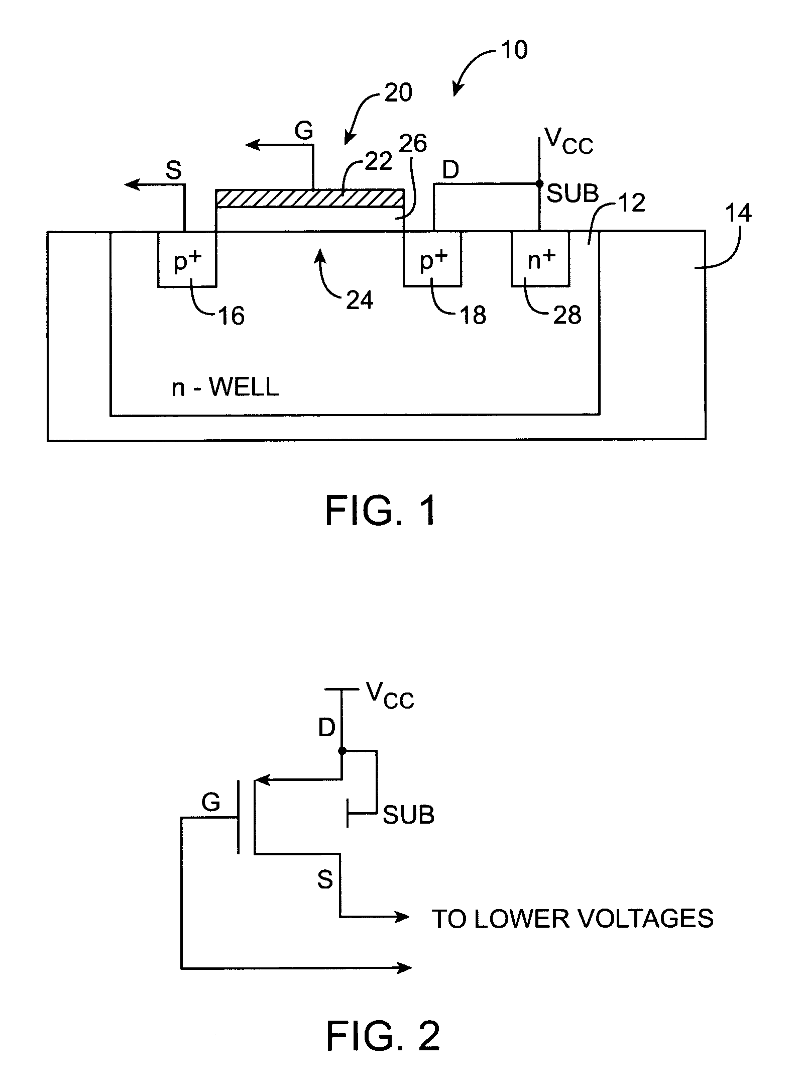 Integrated circuits with temperature-change and threshold-voltage drift compensation