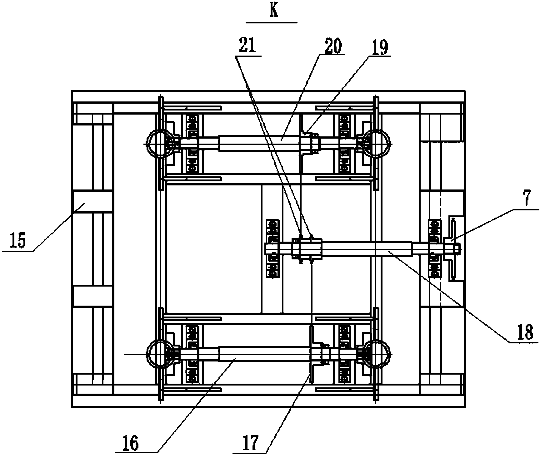 Quenching lift for bearing ring