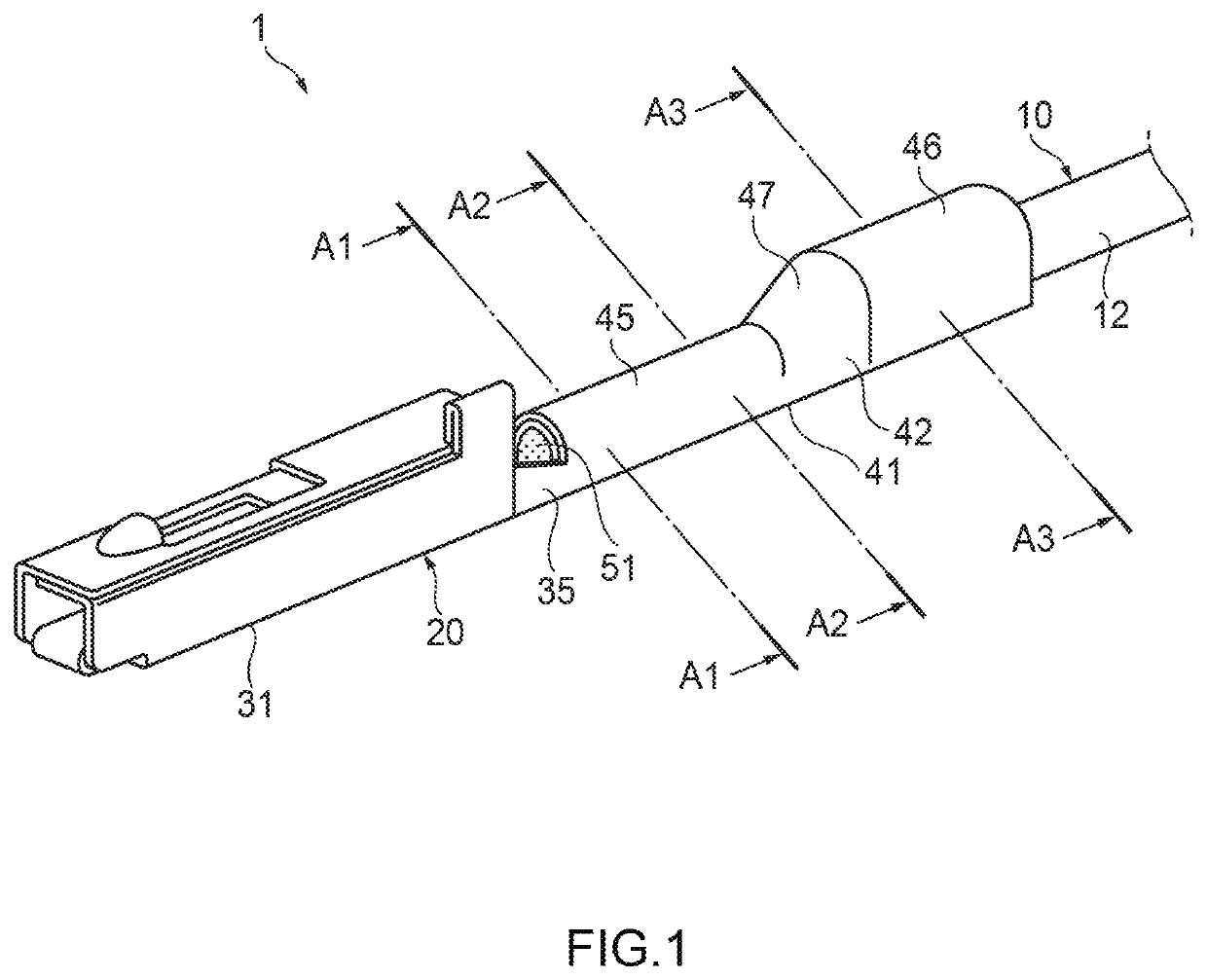 Terminal metal fitting and terminal-attached electric wire