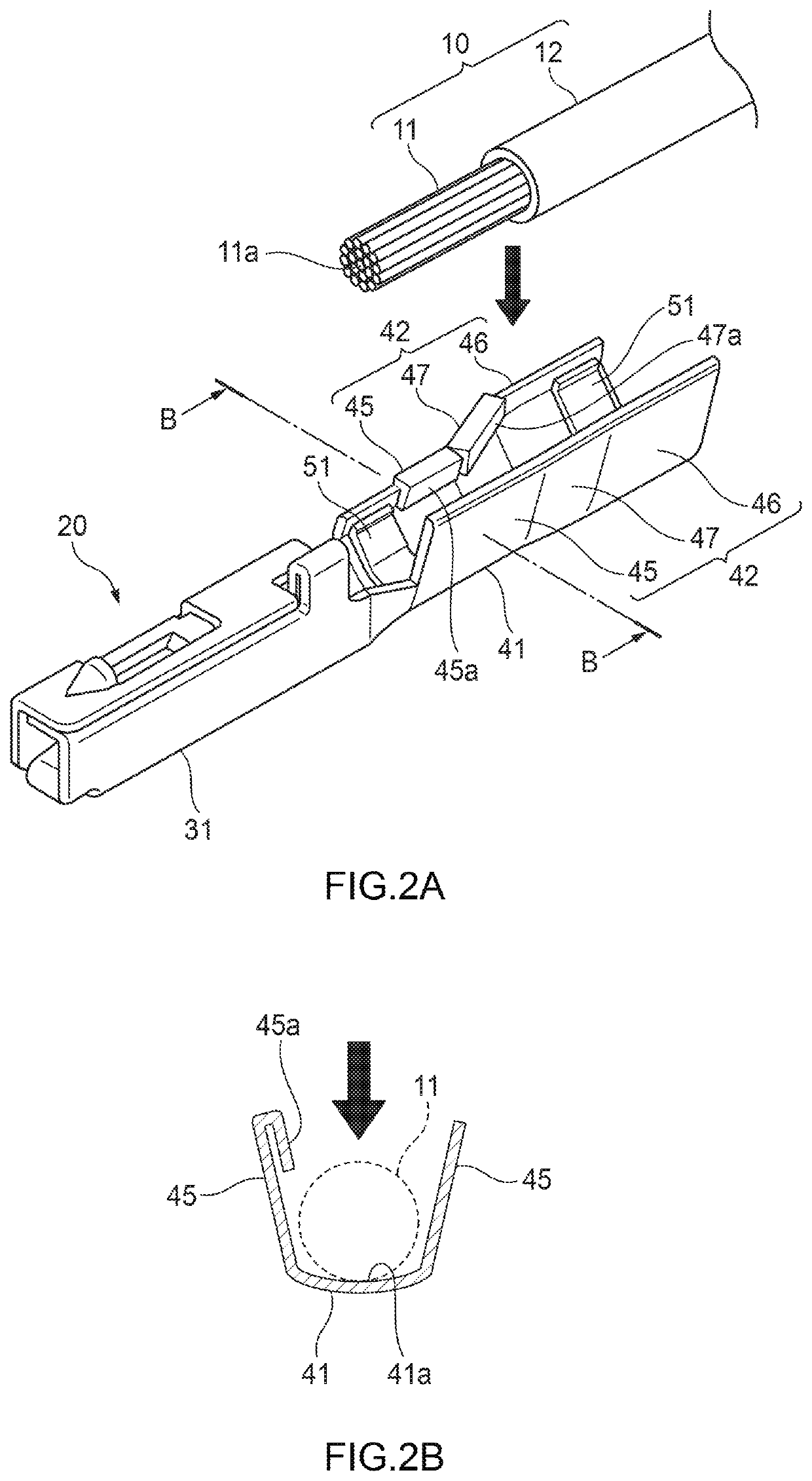 Terminal metal fitting and terminal-attached electric wire
