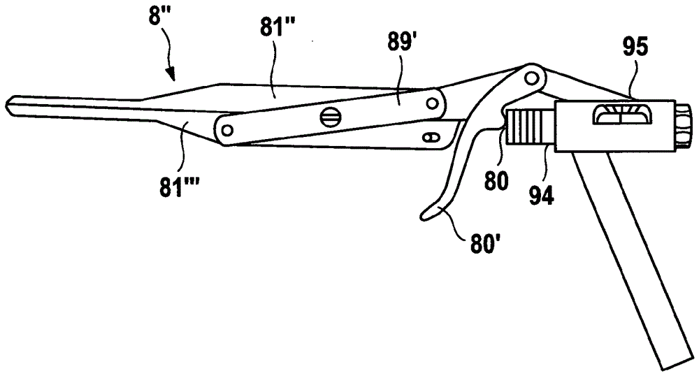 Intervertebral cage which is expandable in steps and implantation instrument therefor