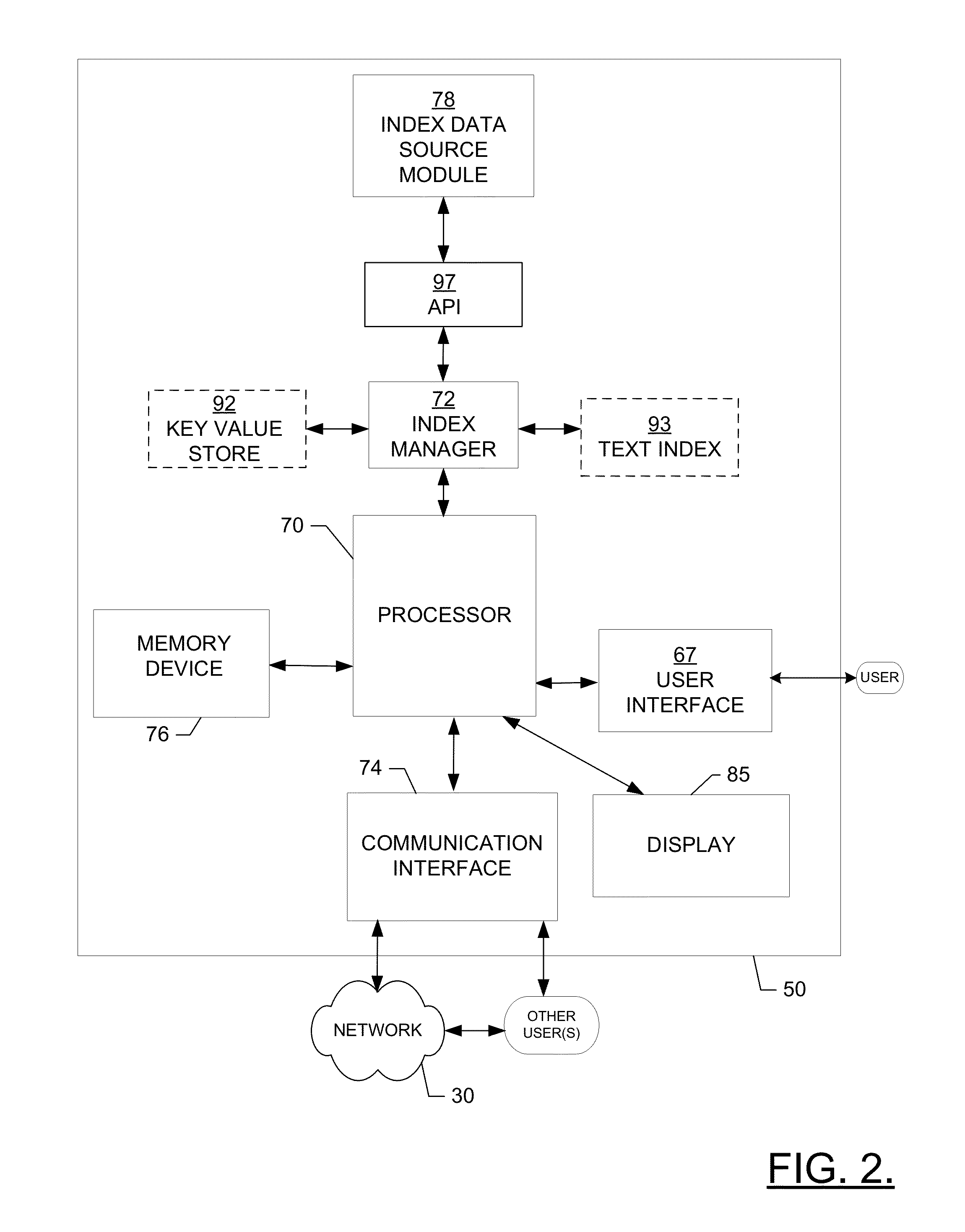 Methods, apparatuses and computer program products for achieving eventual consistency between a key value store and a text index