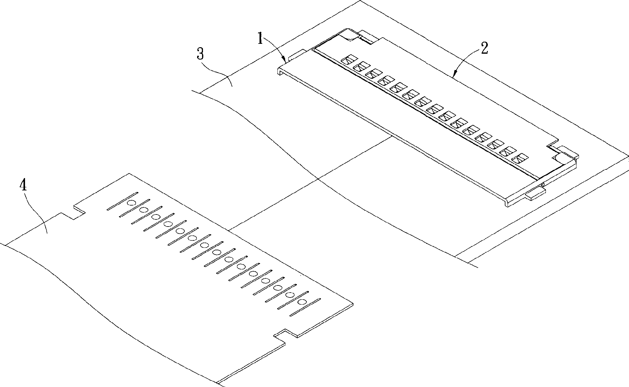 Flexible bus bar connector