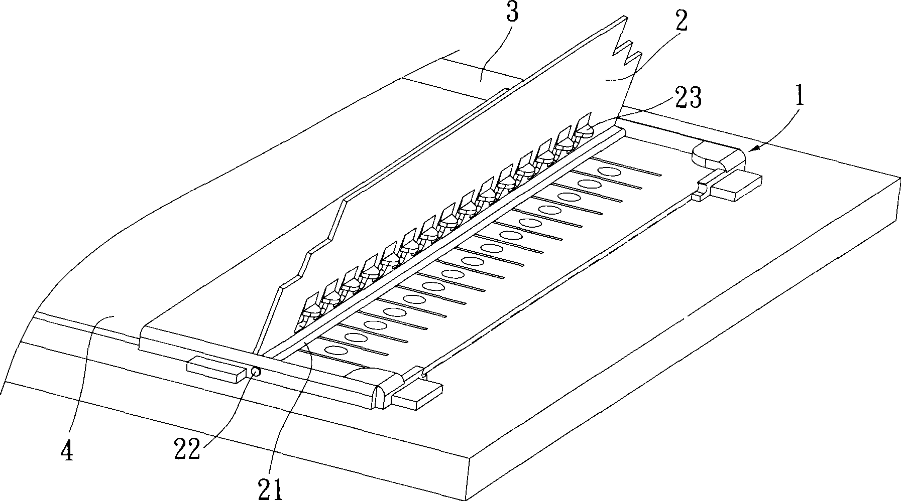 Flexible bus bar connector