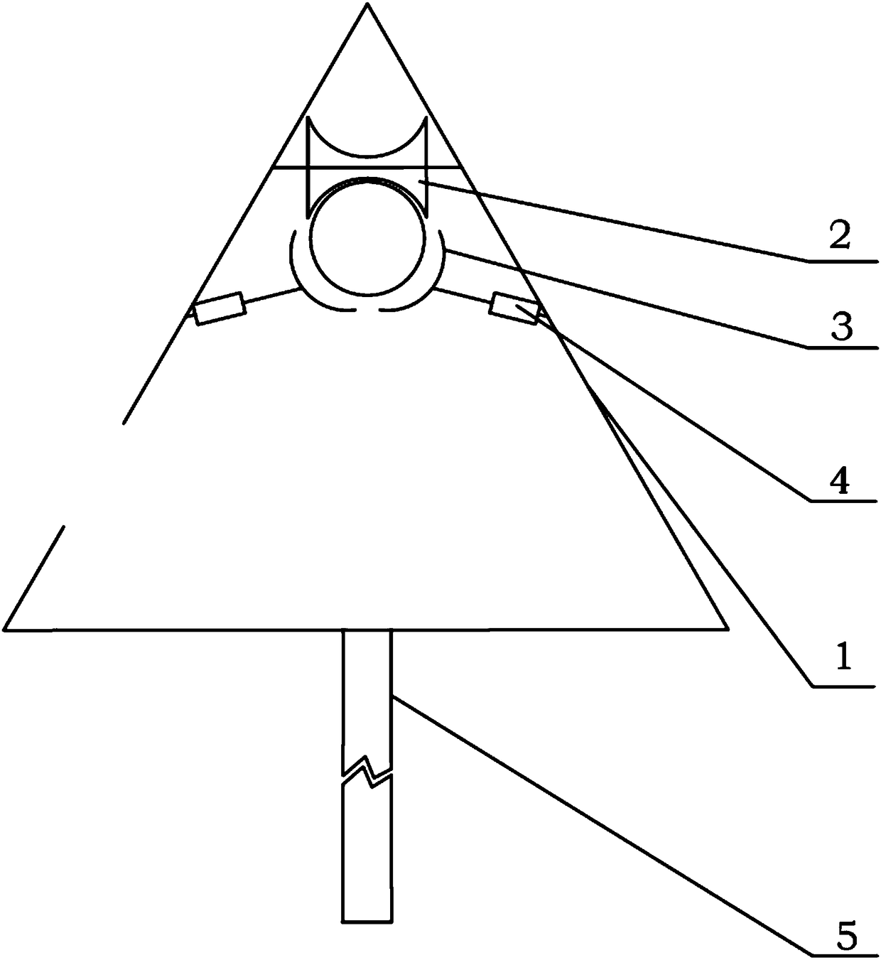 A high-voltage line network deicing device and working method