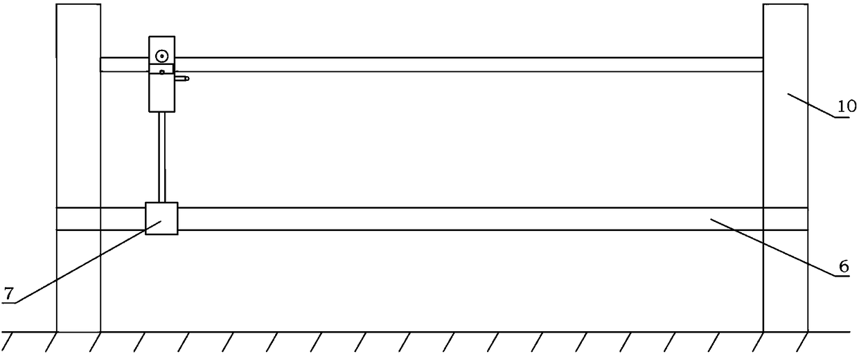 A high-voltage line network deicing device and working method